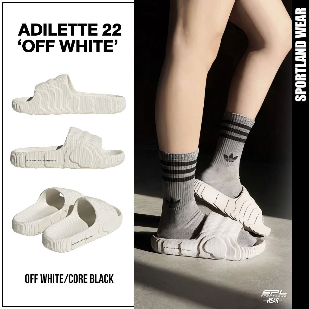 Adidas อาดิดาส รองเท้าแตะ รองเท้าแฟชั่น ND OG W Adilette 22 IG8263 (2000)