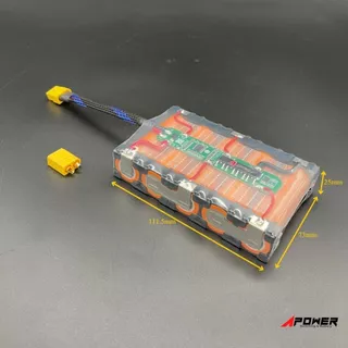 แบตลิเธียม Li-ion 18V-21V 5000mA 21700 แบตลําโพงบลูทูธ ใช้งานทั่วไปหรืองาน DIY มีวงจรBMSป้องกัน(หุ้มฟิล์มใส)