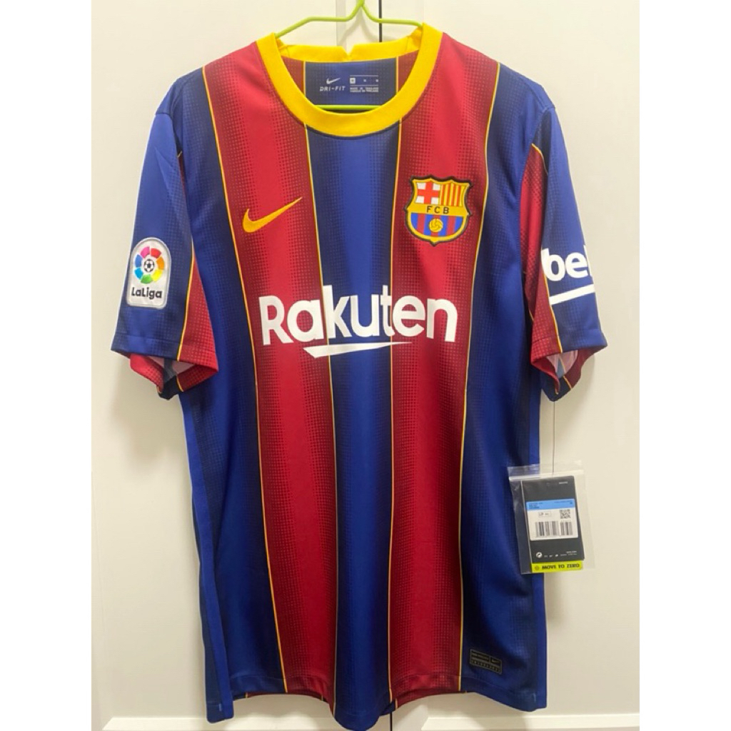 เสื้อบอลBarcelona20/21 แฟนบอล full Messi10 ป้ายห้อย