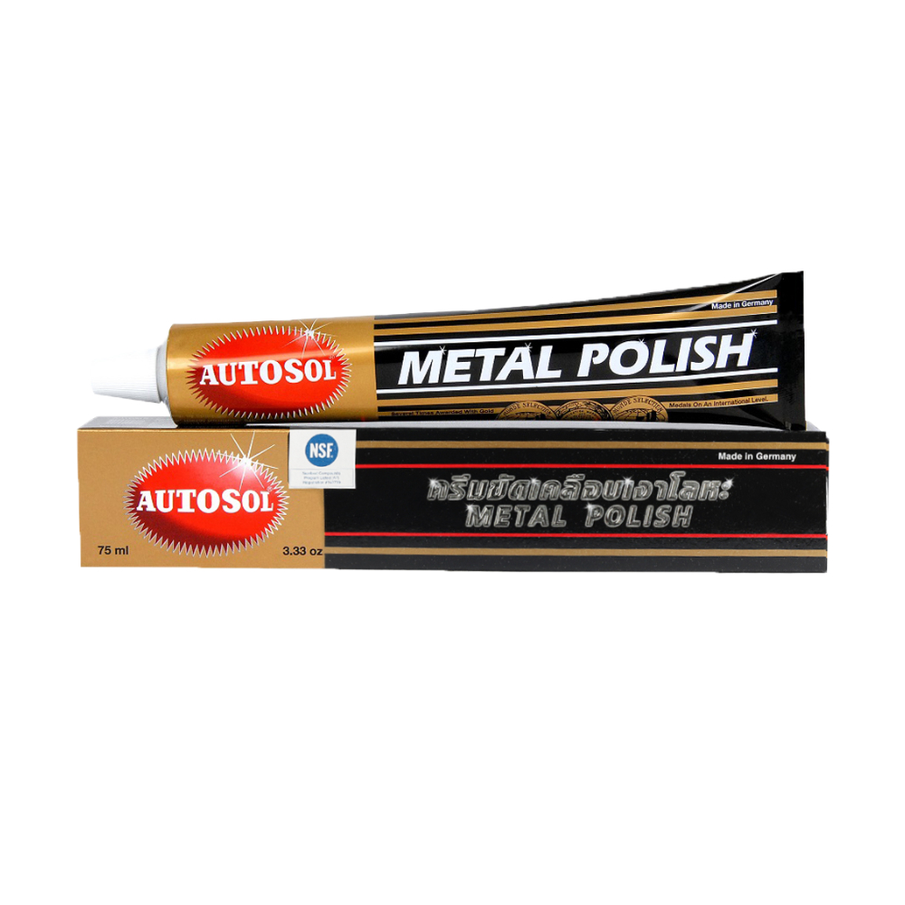 AUTOSOL : ครีมขัดเคลือบเงาโลหะ Metal Polish 75 ml.