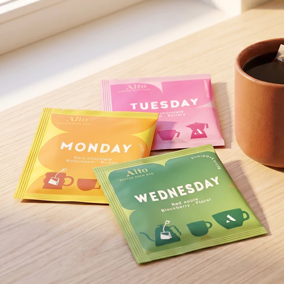 (สำหรับแถม) Brew Bag กาแฟดริป แบบซอง (แช่) - 7 Days Collection