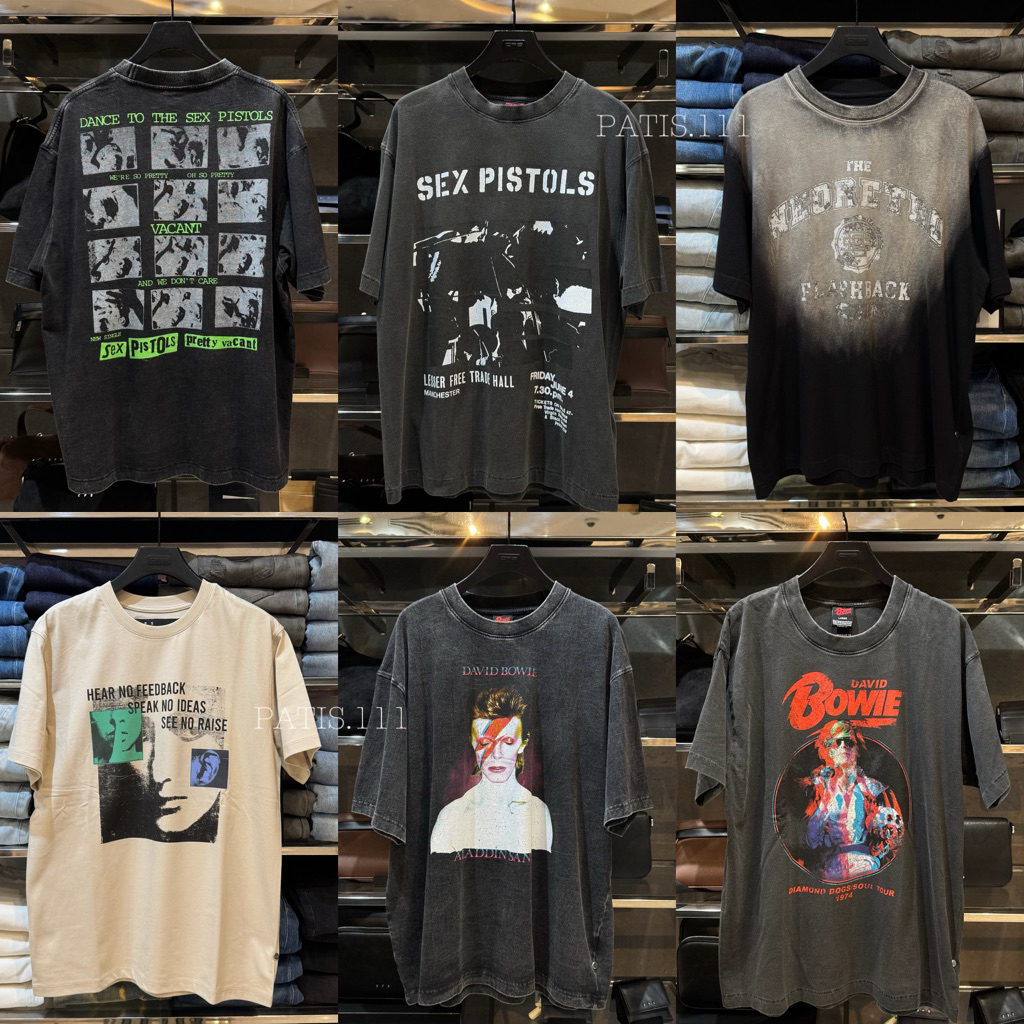 พร้อมส่ง เสื้อทรงโอเวอร์ไซร์ แบรนด์ Cps💯เสื้อวง 4/12