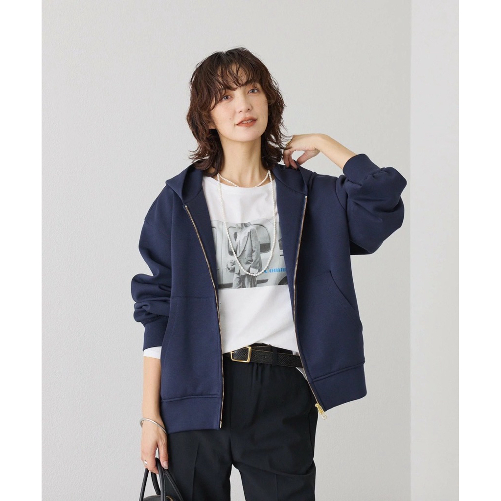 Gu  Jacket เสื้อคลุม ผ้ายืด ผ้าเย็นๆ ทรง Over size