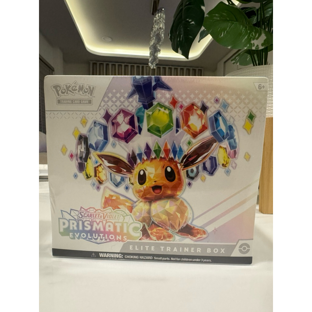 (มีของเลยไม่ต้องรอ) Pokemon TCG Prismatic Evolution ETB ซีลแท้ 100%