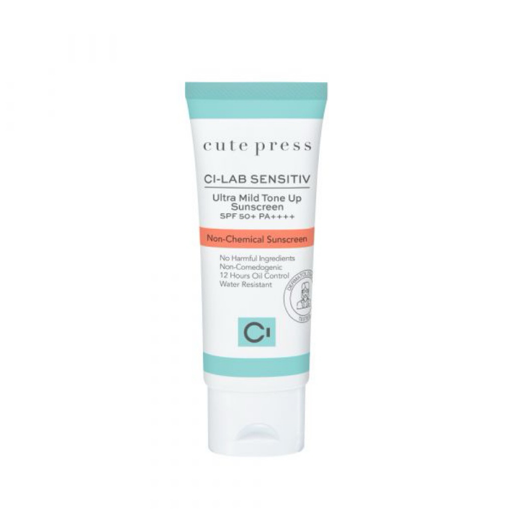 ครีมกันแดด Ci-Lab Ultra Mild Tone Up Sunscreen SPF50+ PA++++ อ่อนโยนสำหรับผิวแพ้ง่าย