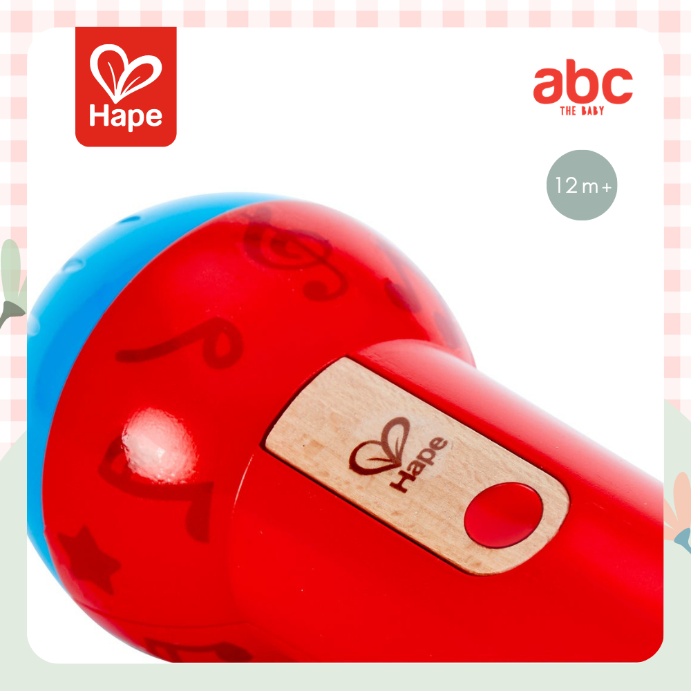 Hape ของเล่นไม้ ของเล่นดนตรี ไมโครโฟนกึกก้อง Mighty Echo Microphone ของเล่นเสริมพัฒนาการ 1 ขวบ ขึ้นไป ราคา ถูกที่สุด ดีลบีเคเค แกลเลอรีภาพที่ 7