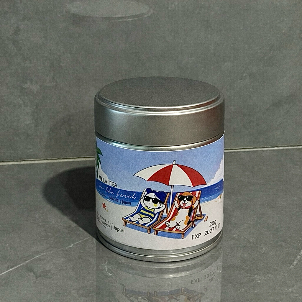 (พร้อมส่ง) Vela Tea ベラティー | On The Beach | YAME FUKUOKA JAPAN มัทฉะโทนถั่ว คั่ว เข้ม ไม่ขม