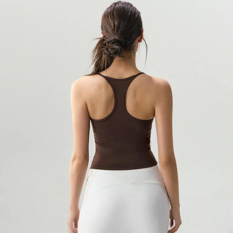 FitYoga เสื้อกล้ามโยคะสตรีมีแผ่นรองอก thumbnail 7