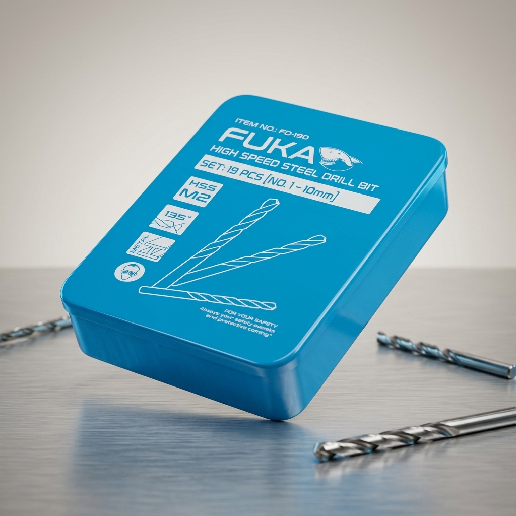 ดอกสว่าน ชุด 19 ชิ้น FUKA # FD-190
