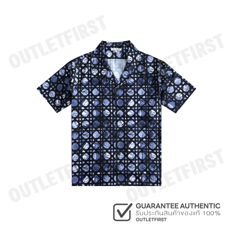 GUY LAROCHE รุ่น MAN'S HAWAIIAN SHIRT CODE: BAC7404S5NV เสื้อเชิ้ต เสื้อแขนสั้น เสื้อผู้ชาย