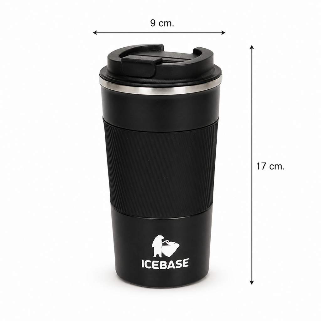 แก้วเก็บอุณหภูมิ ICEBASE สำหรับ Coffee ใส่กาแฟ 17 Oz. (510ML.) เก็บได้ทั้งร้อน-เย็น รุ่น SUIT รหัส VL-502 ราคา ถูกที่สุด ดีลบีเคเค แกลเลอรีภาพที่ 5