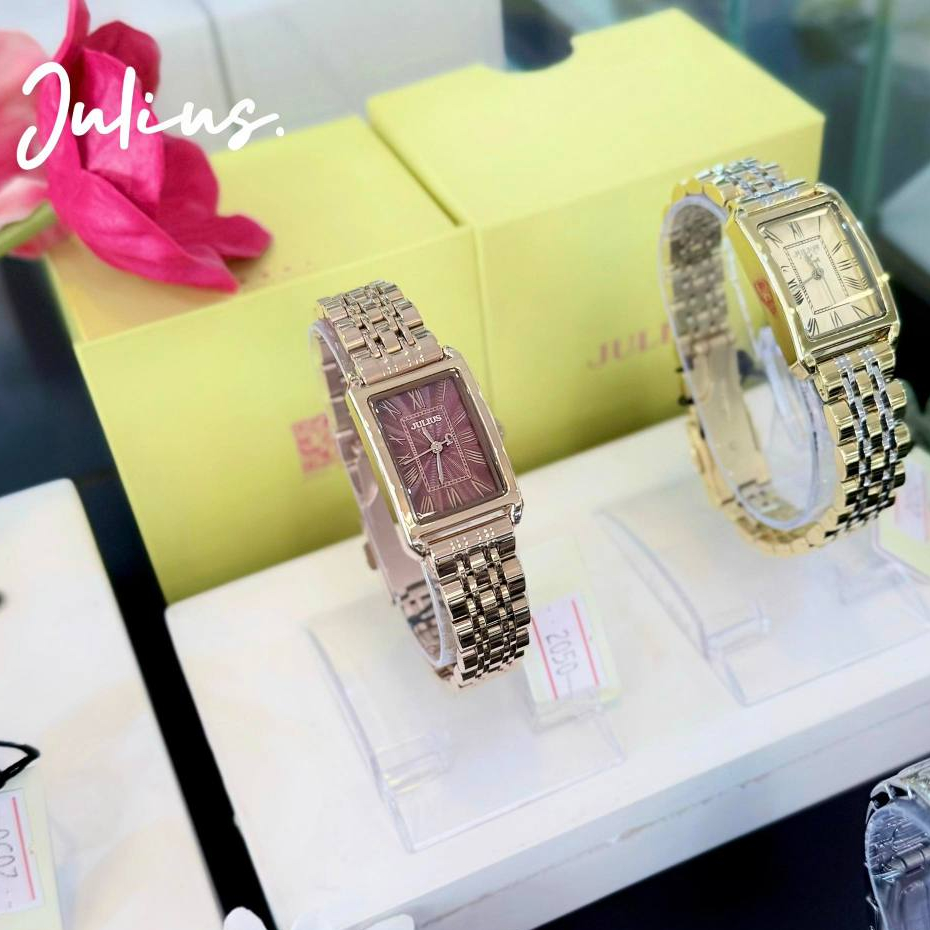 Julius นาฬิกาข้อมือผู้หญิง รุ่น JA-1252 (JA-1252A,JA-1252B.JA-1252C,JA-1252D,JA-1252E,JA-1252F.JA-12