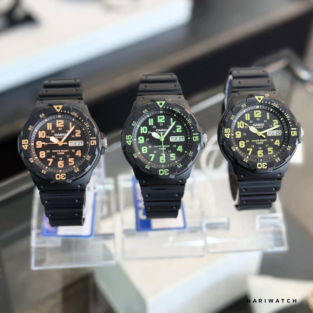 Casio Standard นาฬิกาข้อมือ รุ่น MRW-200 (MRW-200H-1B,MRW-200H-1B2,MRW-200H-2B,MRW-200HC-7B)