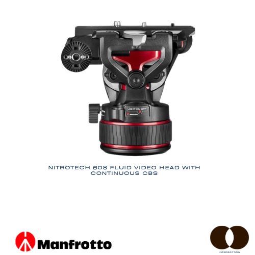 Nitrotech 608 Fluid Video Head With Continuous CBS