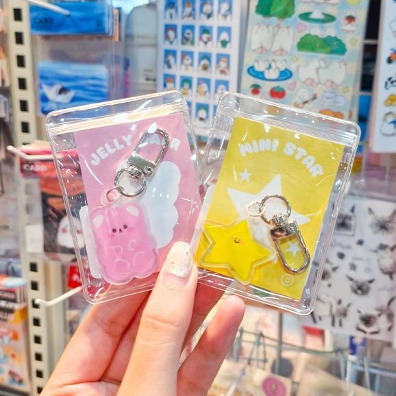 🧸มีลายใหม่ด้วยนะ!🧸Mini Keychain พวงกุญแจจิ๋วรวมลาย Food & Friends พกพาง่าย ความน่ารักเกินต้าน!💘[pleasenjoyy]