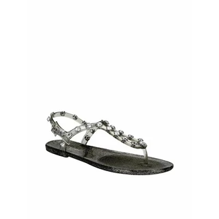 holster australia รองเท้าแตะรัดส้นผู้หญิง supermodel glitter สี pewter