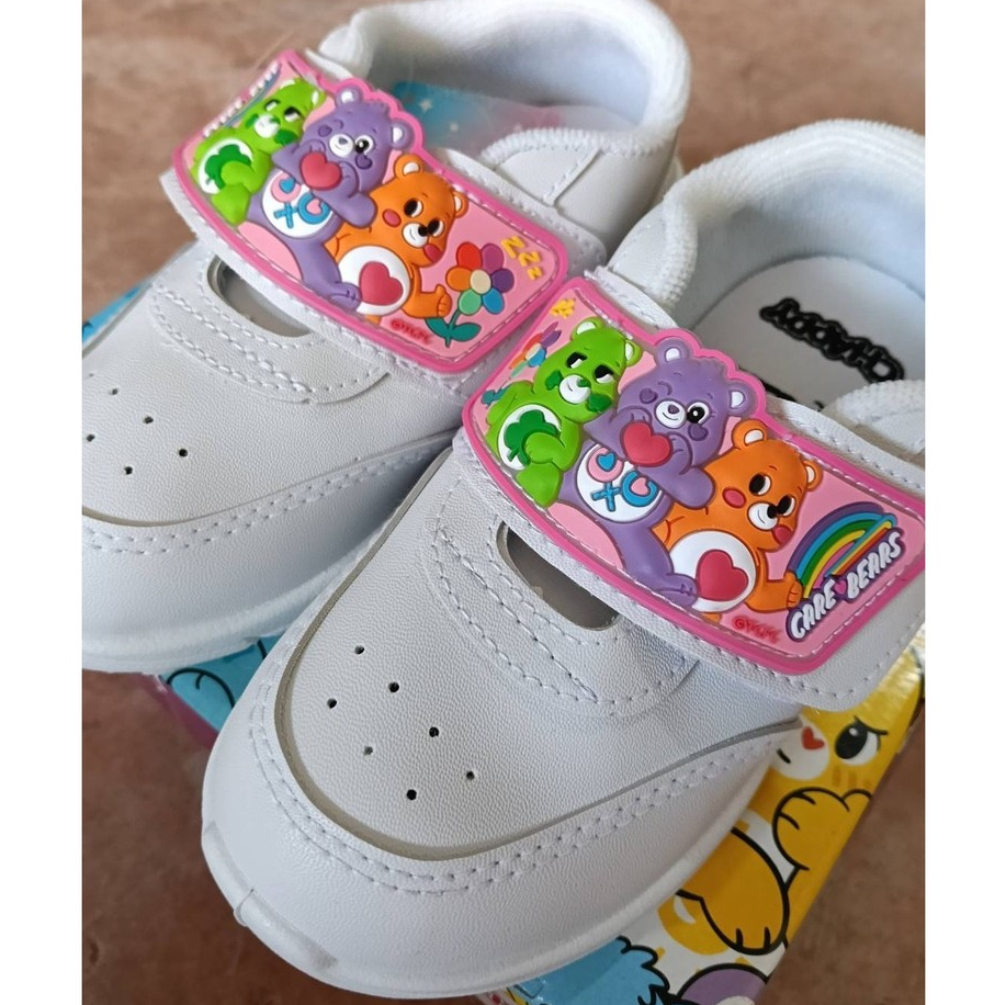 รองเท้านักเรียนหญิงพละขาวเด็กอนุบาล หมีแบร์ CHAPPY CB-2