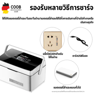 ส่งจากไทย กล่องเก็บอินซูลิน 2-8°C Insulin Cooler Box กล่องแช่ยาแบบพกพา พร้อมแบตเตอรี่ เก็บอุณหภูมิคงที่ สำหรับยา/วัคซีน