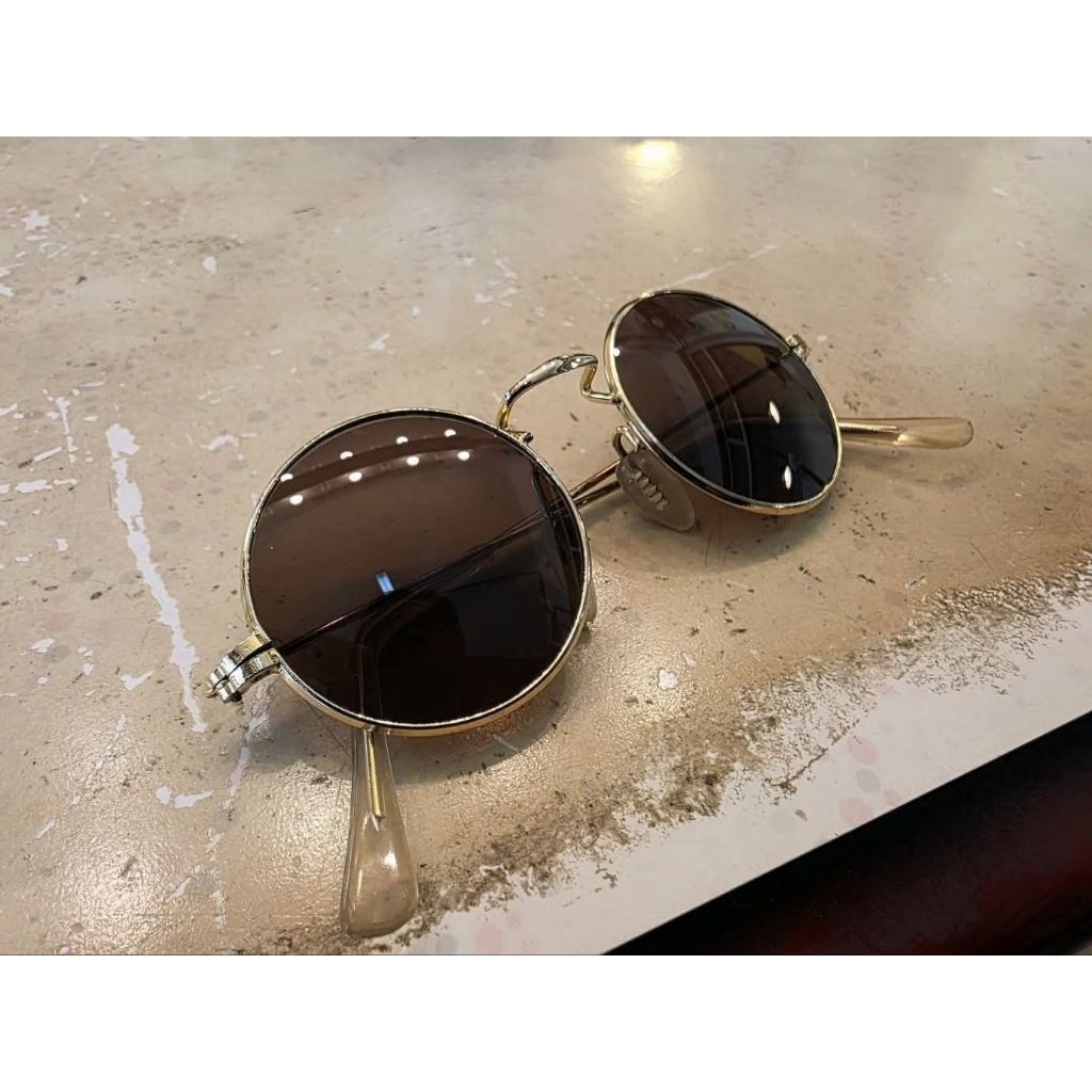 แว่นตา แCIRCLE SUNGLASSES 90’s JOHN LENNON STYLE
