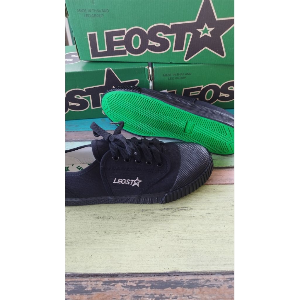 LEOSTAR รองเท้าผ้าใบ รองเท้ากีฬา รองเท้านักเรียน รุ่น205 Leo ราคา ถูกที่สุด ดีลบีเคเค แกลเลอรีภาพที่ 3