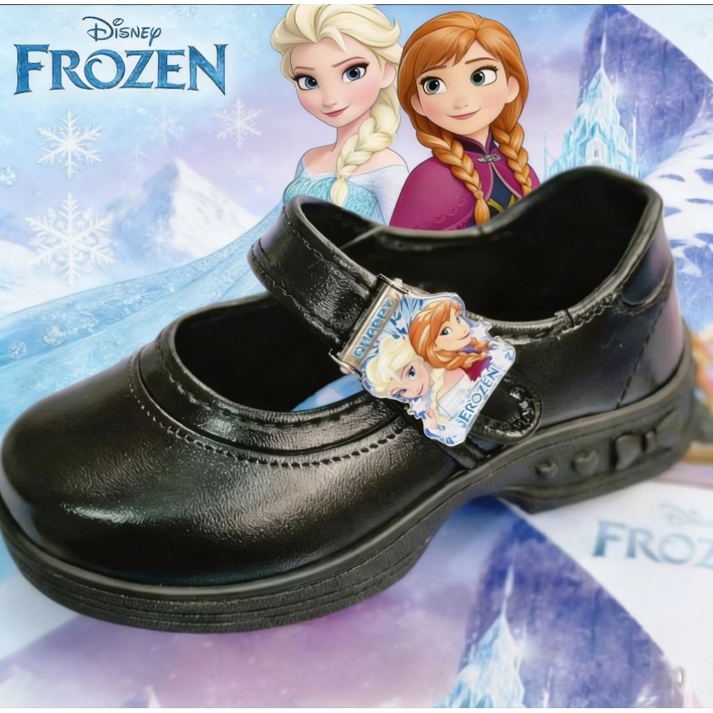 ใหม่ล่าสุด #Chappy Frozen ปี2024 รองเท้านักเรียนหญิง/รองเท้าพละ ลิขสิทธิ์แท้