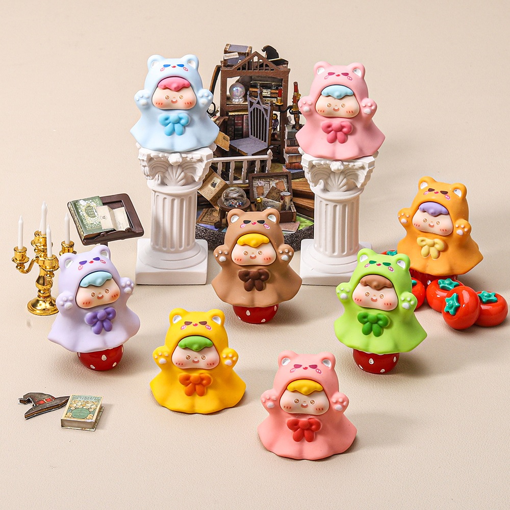 พร้อมส่ง ของตกแต่ง สะสม DIY เด็กน้อยฮาโลวีน (1 SET 8 ตัว)