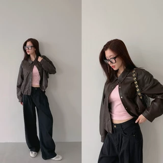CO0738 COAT OVER MINIMAL JEAN WOMEN