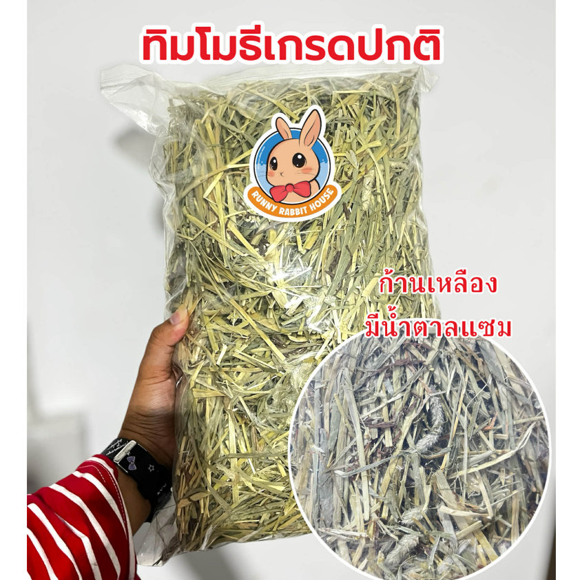 ทิโมธีนำเข้าจากอเมริกา: หญ้าเกรดดี ราคาประหยัด เพื่อสุขภาพสัตว์ฟันแทะ
