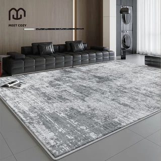 MEET COZY พรมปูพื้น กำน้ำ carpet ขนนุ่ม พรม ผ้าแคชเมียร์เทียม #1 DN-Owen
