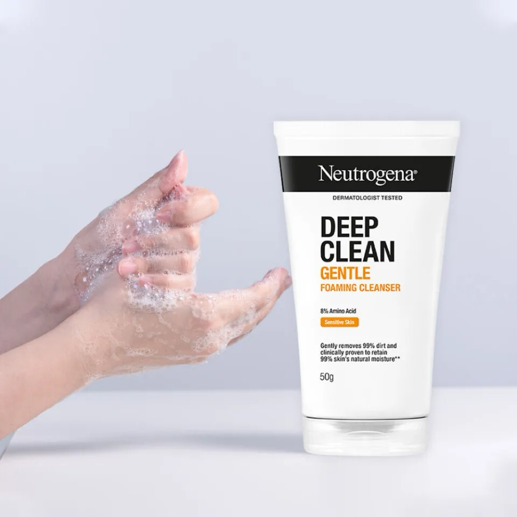 Neutrogenaโฟมล้างหน้า นูโทรจีนา เจนเทิล