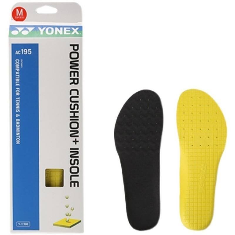[พร้อมส่ง สินค้าแท้💯 ] แผ่นรองพื้นรองเท้า Yonex Ac195 Power Cushion + Insole