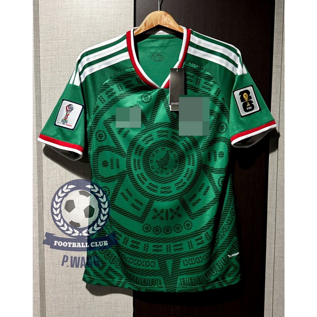 New !! เสื้อฟุตบอลโลกทีมชาติ Lม็กซิโก 3A เกรดแฟนบอล Home ชุดเหย้า ปี 2026 ฟลูออฟชั่นชื่อเบอร์นักเตะในทีม (ครบทุกคน)