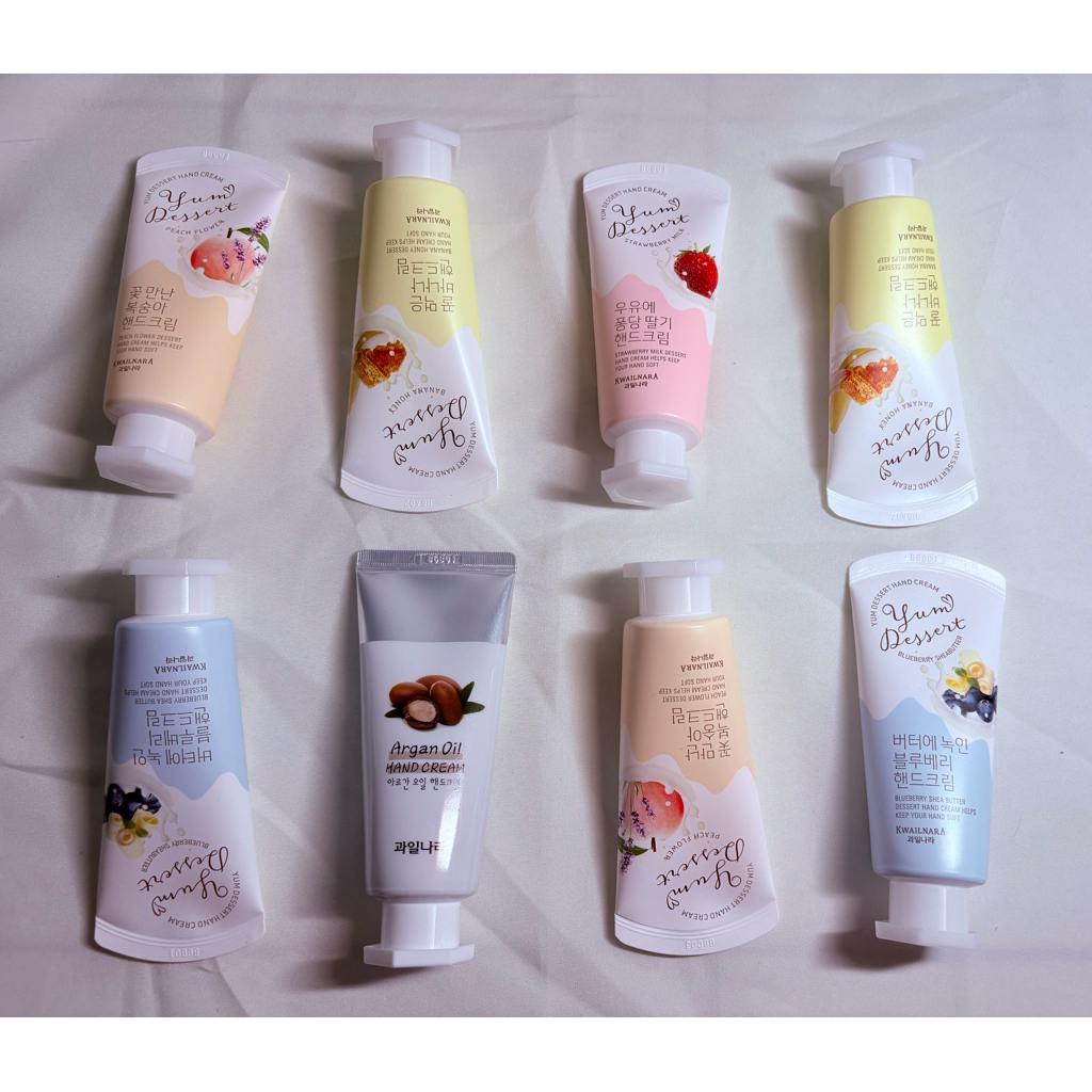 [สินค้า1แถม1] แฮนด์ครีม kwailnara yum dessert hand cream 60g.