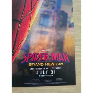 Poster Spider-Man: Brand New Day โปสเตอร์ สไปเดอร์-แมน: แบรนด์ นิว เดย์