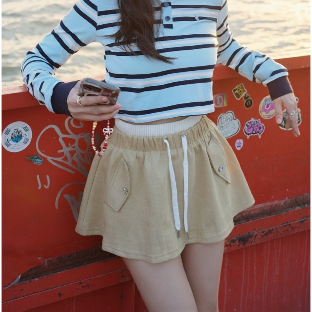 Viraran Baby Cute Skirt (กระโปรงตกแต่งขอบ)
