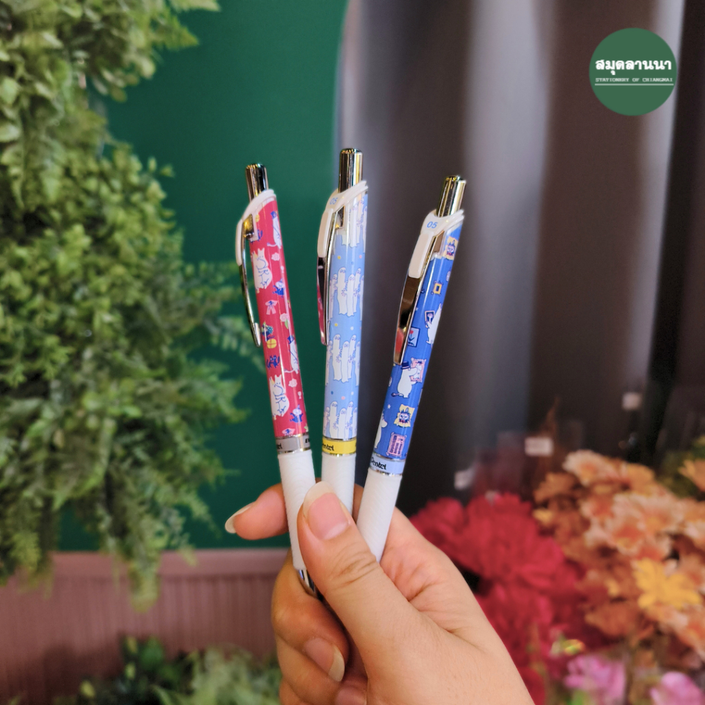 ปากกา Pentel ENERGEL MOOMIN Limited edition ขนาด 0.5มม. หมึึกน้ำเงิน