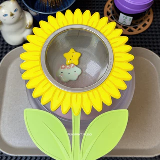 Flower Bloom เคสตะแกรงร่อนมัทฉะ - case matcha sifter 2in1