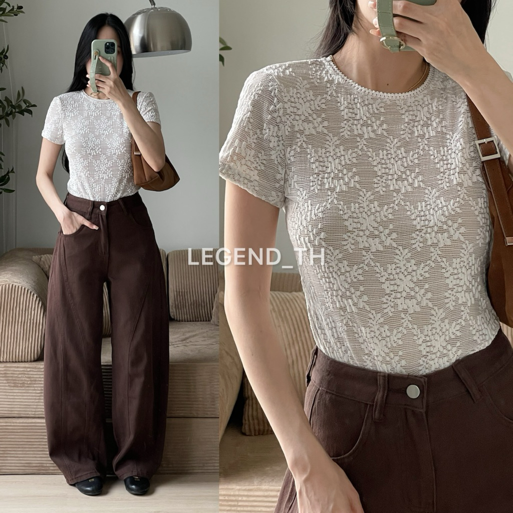 Legend | Hidden lace top
