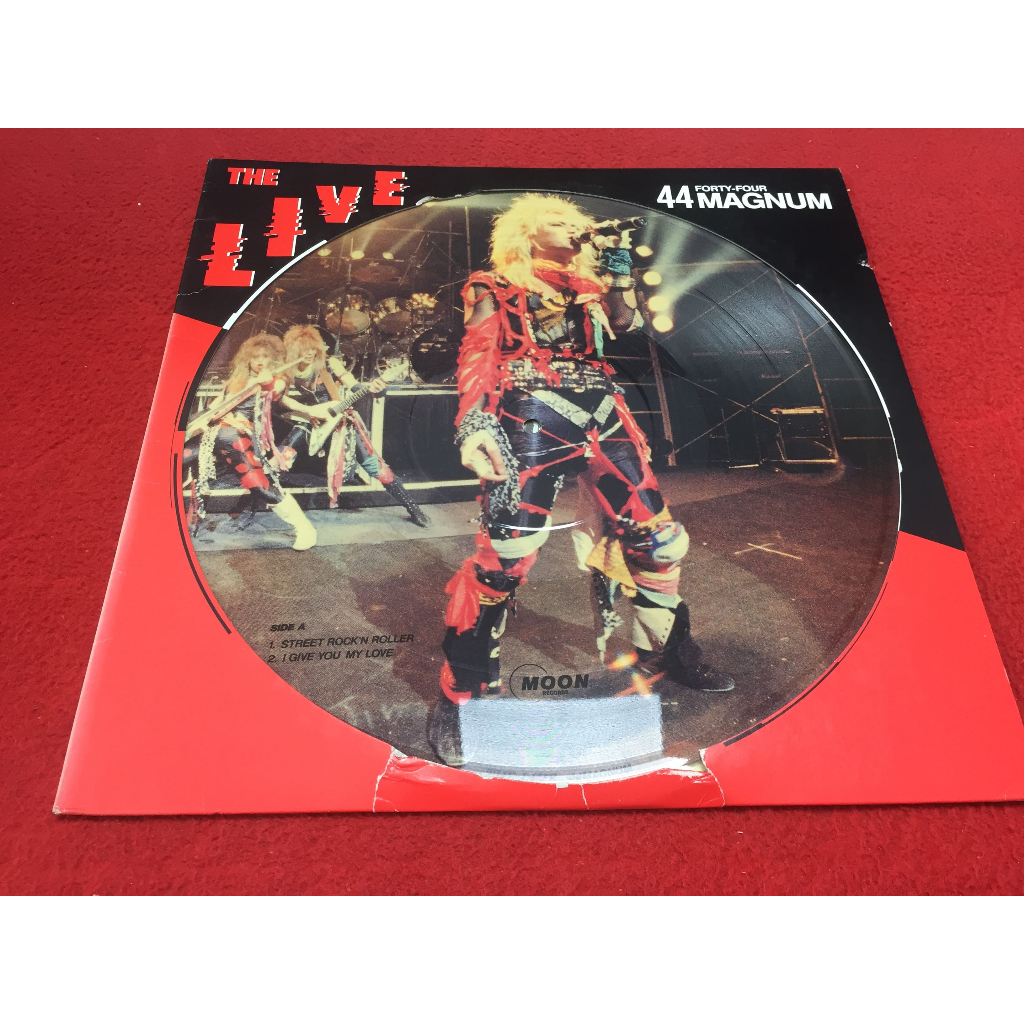 44Magnum - The Live ขนาด 12 นิ้ว LP ร้าน PinHaiMusic B144
