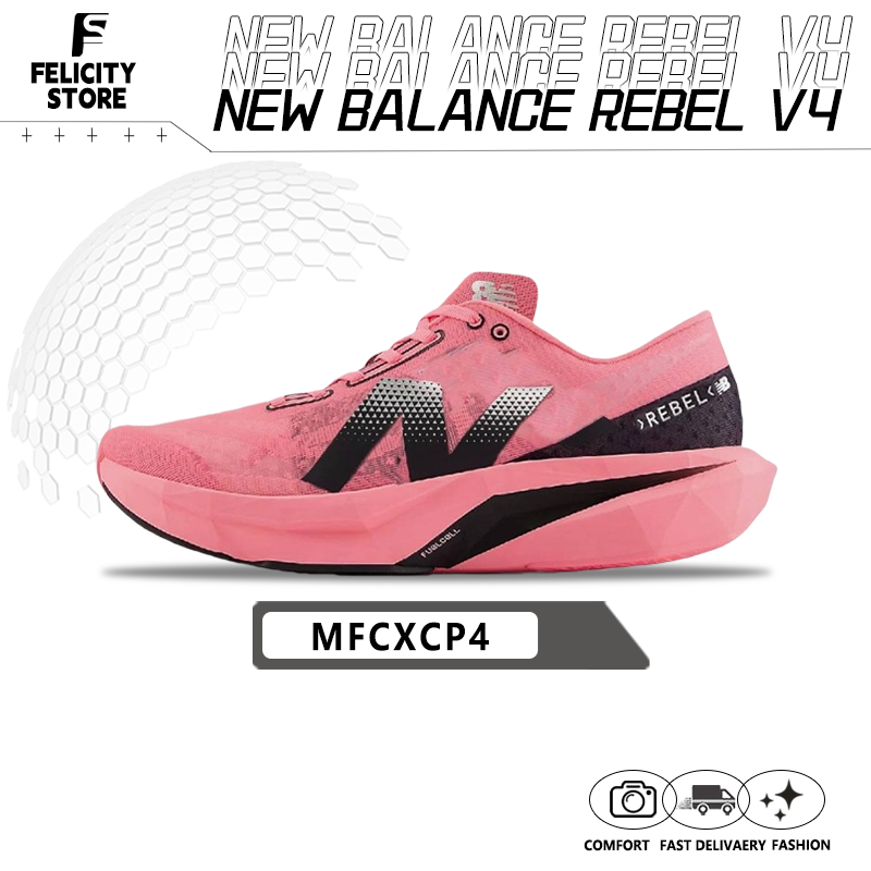 ของแท้ 100%▶ New Balance Rebel V4 รองเท้ากีฬา MFCXCP4 🍫