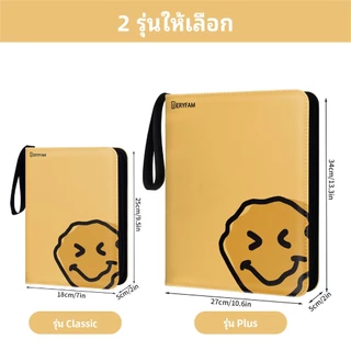 BERYFAM แฟ้มการ์ด สีเหลืองแอปริคอท อัลบั้มรูป ปกหนัง โฟโต้การ์ด การ์ดเกาหลี Pokemon ซีรีส์ Blueberry