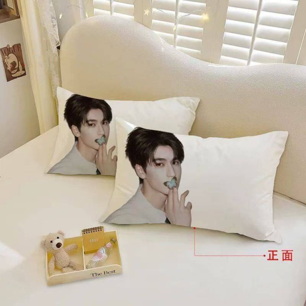 ปลอกหมอนหนุนลายจางหลินเหอมีหลายลายให้เลือกวางในห้องนอนฟินๆกันเลยจ้า