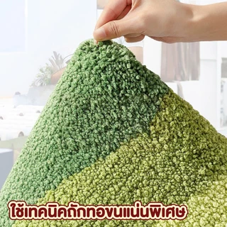 【VINIMALL คุณภาพดี】พรมเช็ดเท้าลายภูเขา มินิมอล ขนนุ่ม ซับน้ำไว ไม่ลื่น ซักง่าย ใช้ได้ทุกห้อง MM416