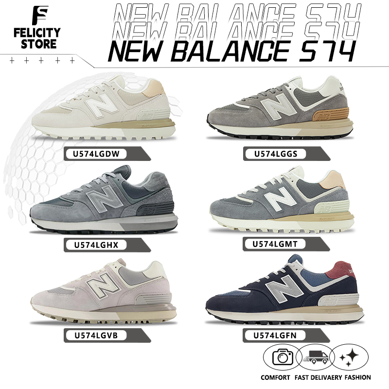ของแท้ 100%▶ New Balance 574 รองเท้ากีฬา U574LGVB/U574LGGS/U574LGDW/U574LGFN 🍫