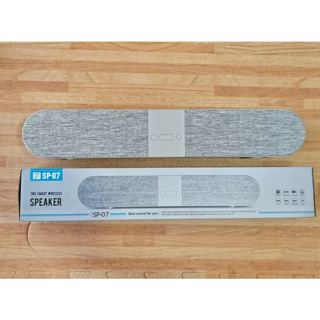 ลำโพงบลูทูธ soundbar SP-07 TWS wireless speaker