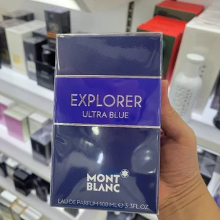 ส่งไว✈️24ชม Montblanc Explorer Extreme Parfum Ultra Blue Eau de Parfum EDP 100ml