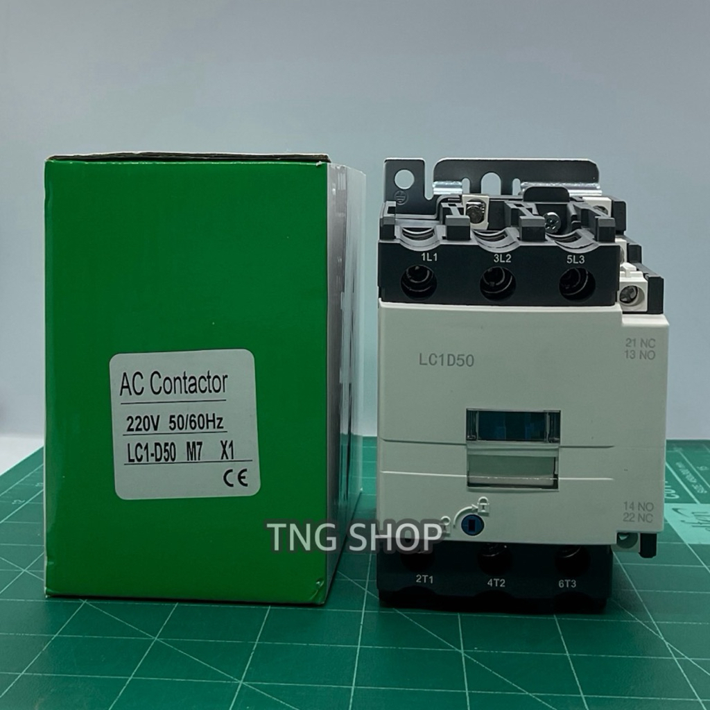 LC1-D50 M7 PNC Magnetic contactor แมกเนติก lth:80A Ui:690V ของใหม่ พร้อมส่ง