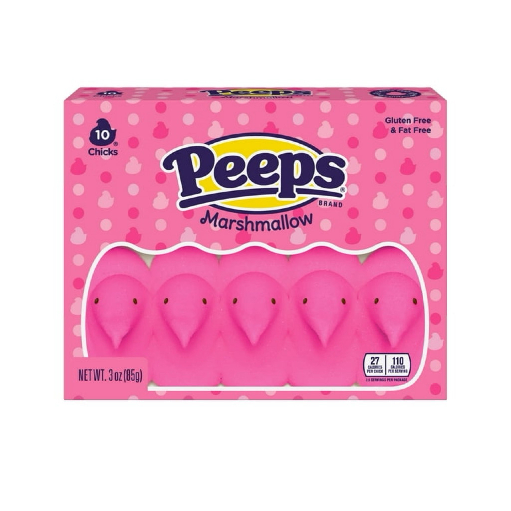peeps marshmallow 10 chicks 🐣