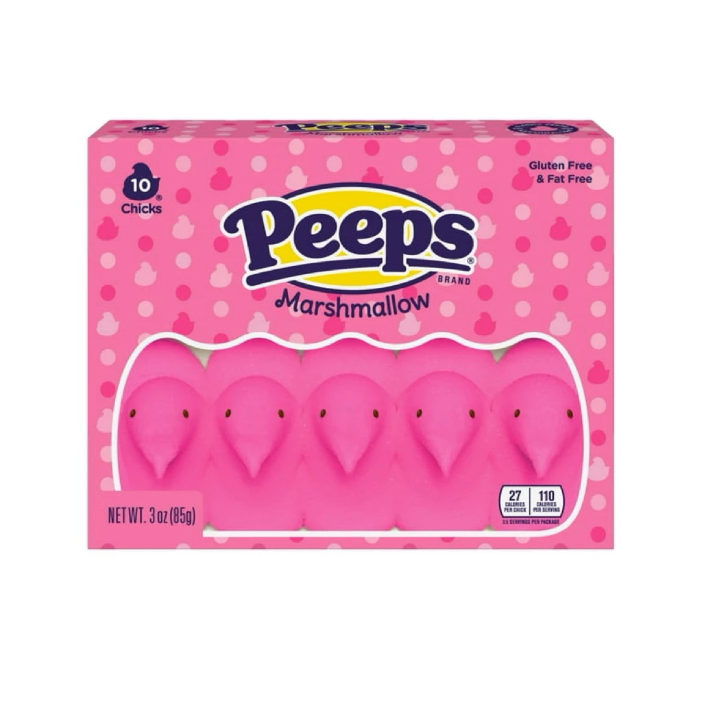 peeps marshmallow 10 chicks 🐣