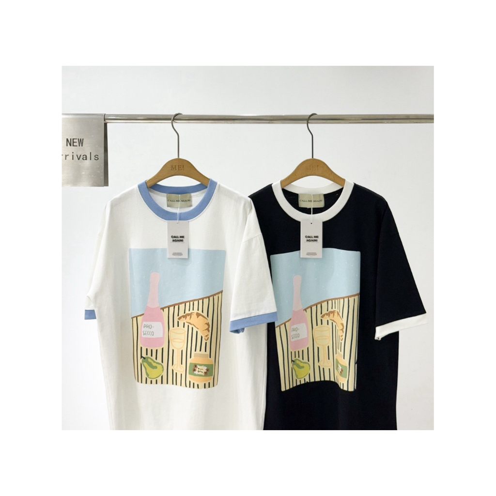 🥳🥳🔥NEW🔥เสื้อ Over Size T-shirt CALL ME AGAIN🥳🥳